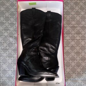 Vince Camuto Afelia boot.Soft silky leather western style boots (VC-Afelia)